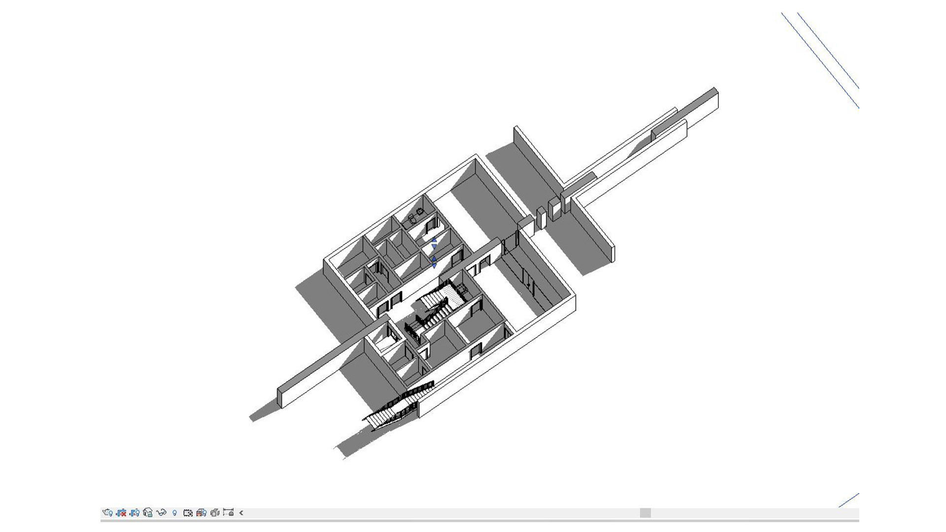 Modern house full project Revit and Lumion 3d grass 3D model_16