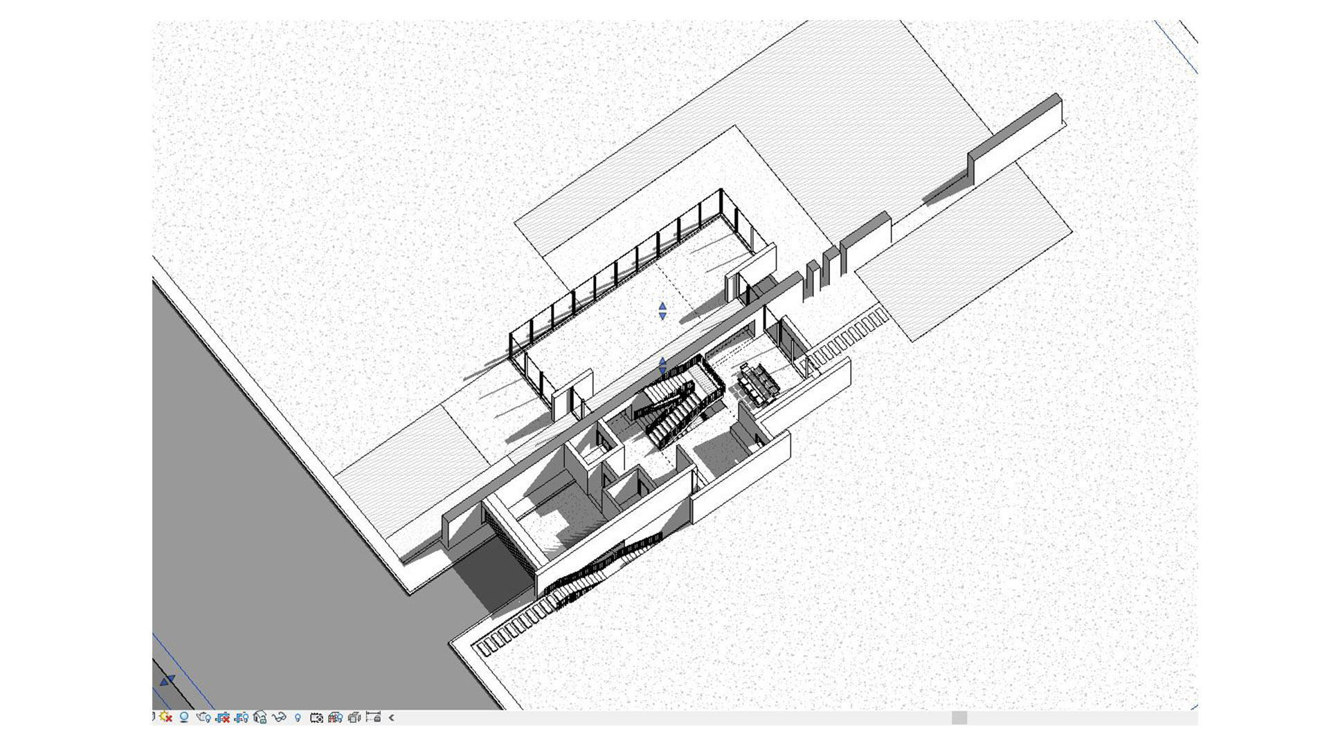 Modern house full project Revit and Lumion 3d grass 3D model_3