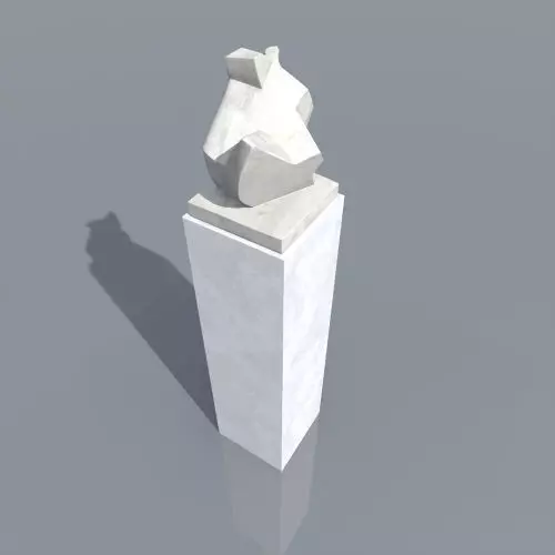 Criver sculpture Free 3D model