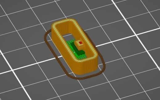 Garmin Vivoactive 3 Band Holder Free 3D print model_1