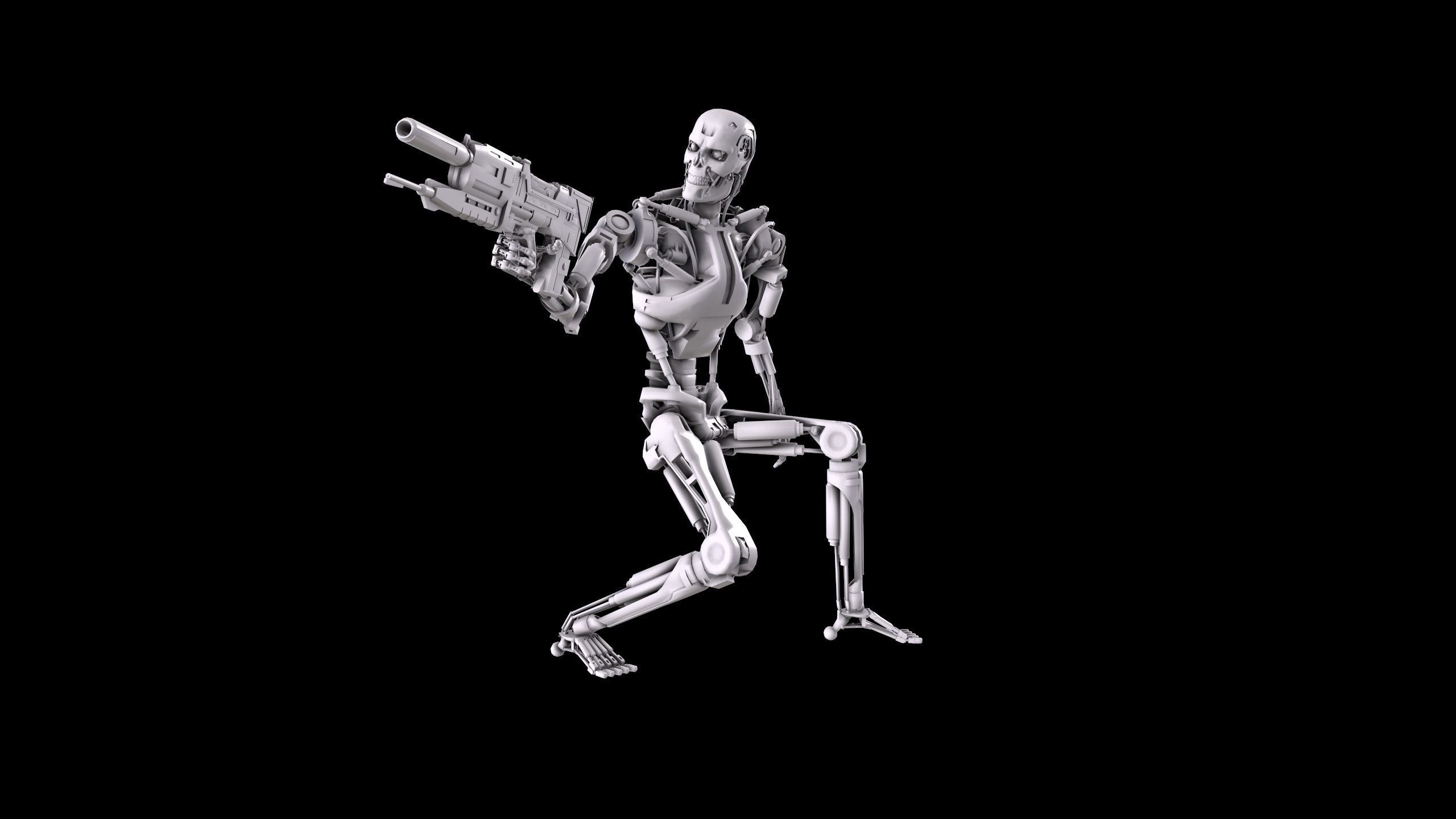 Terminator T-800 Endoskeleton Bundle 3D print model_80