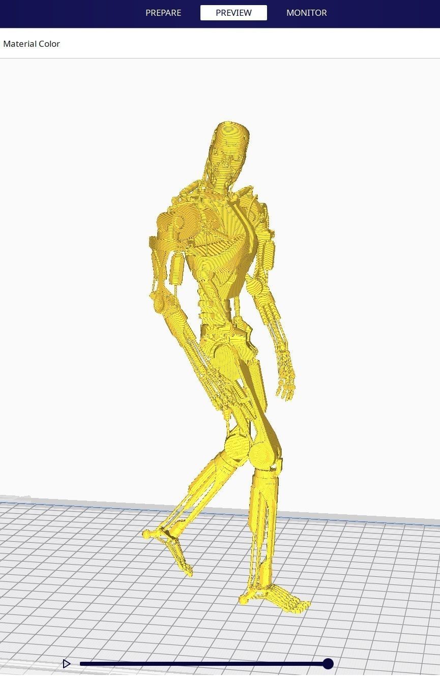 Terminator T-800 Endoskeleton Bundle 3D print model_9