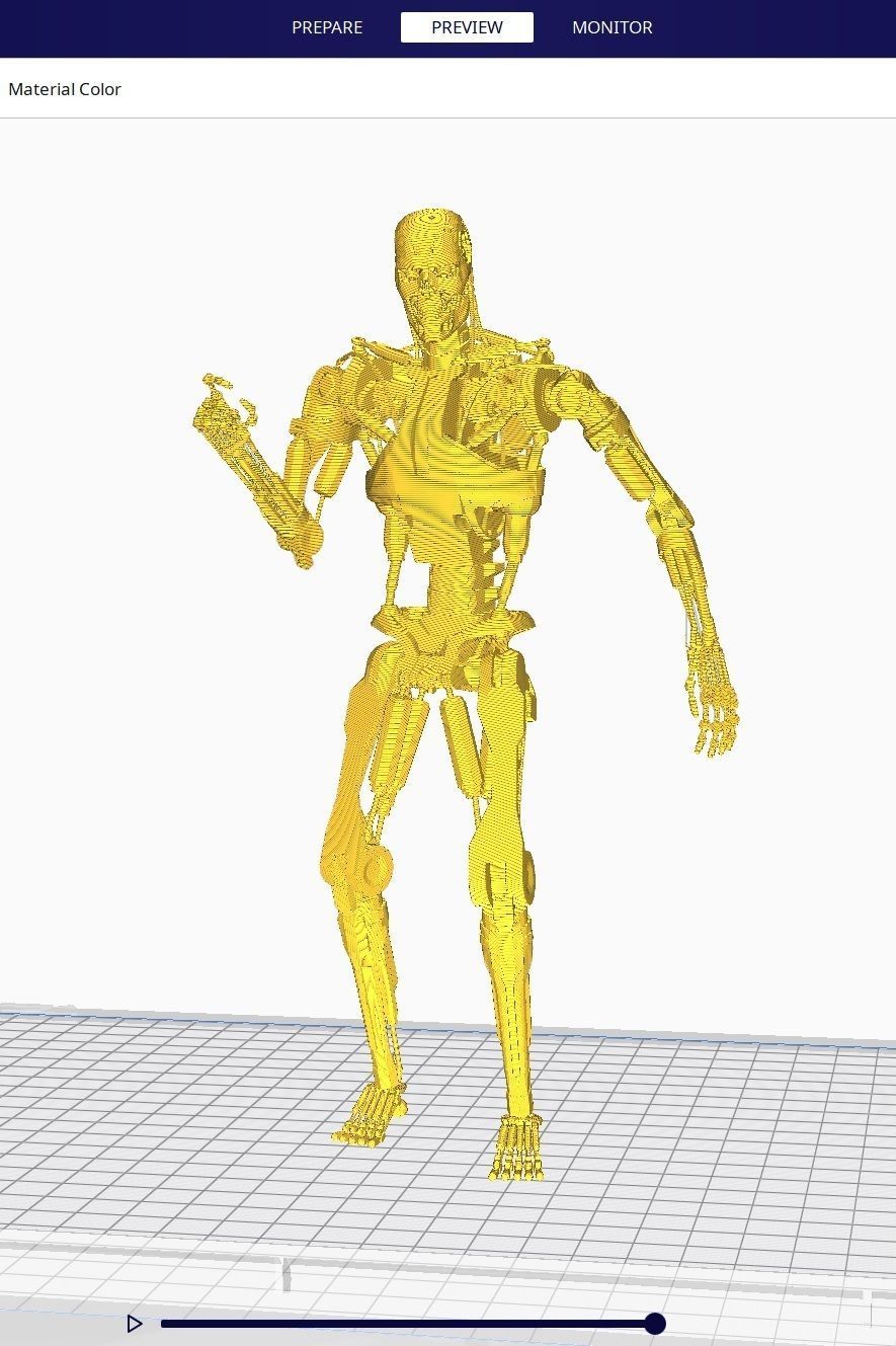 Terminator T-800 Endoskeleton Bundle 3D print model_7