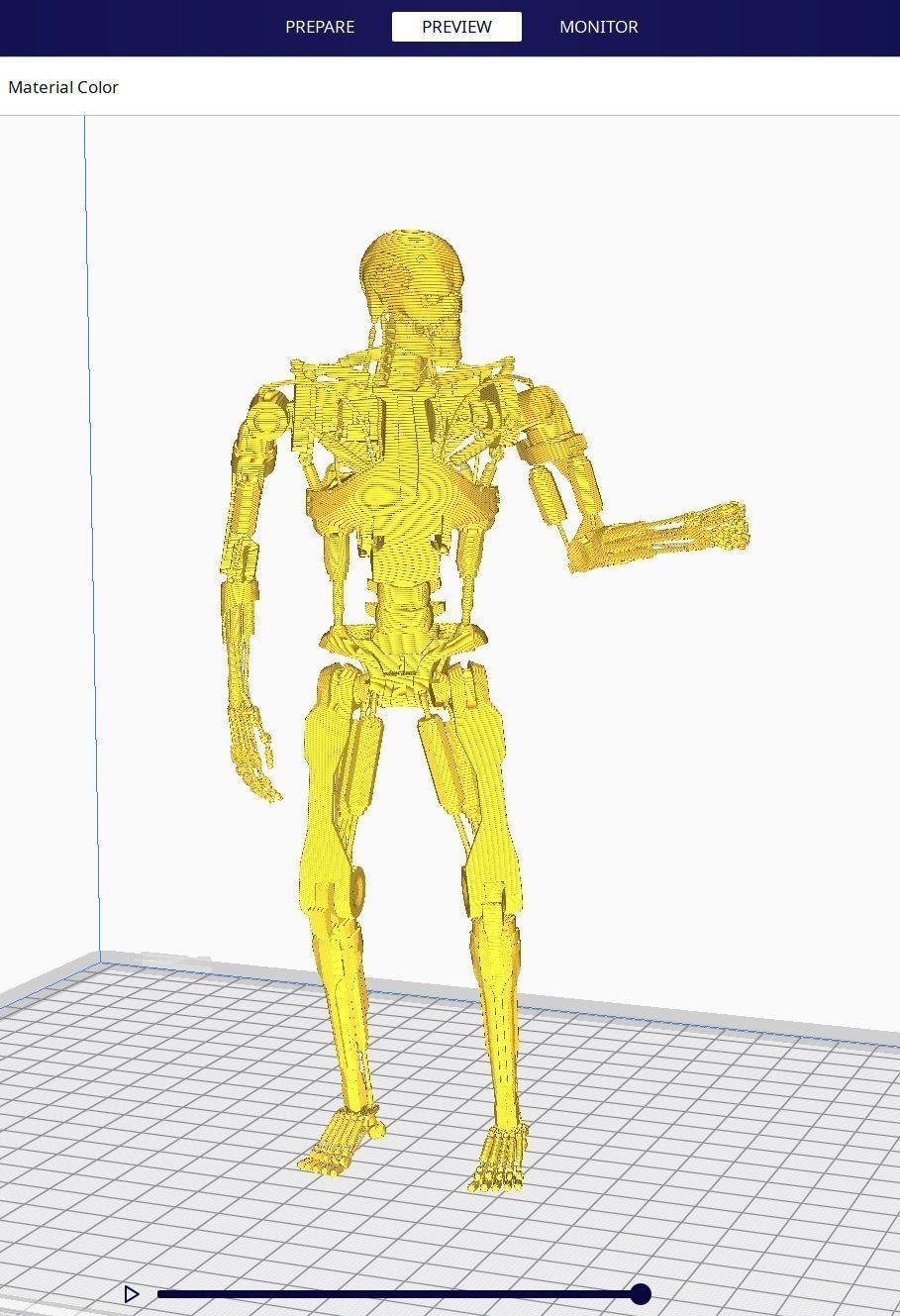 Terminator T-800 Endoskeleton Bundle 3D print model_13