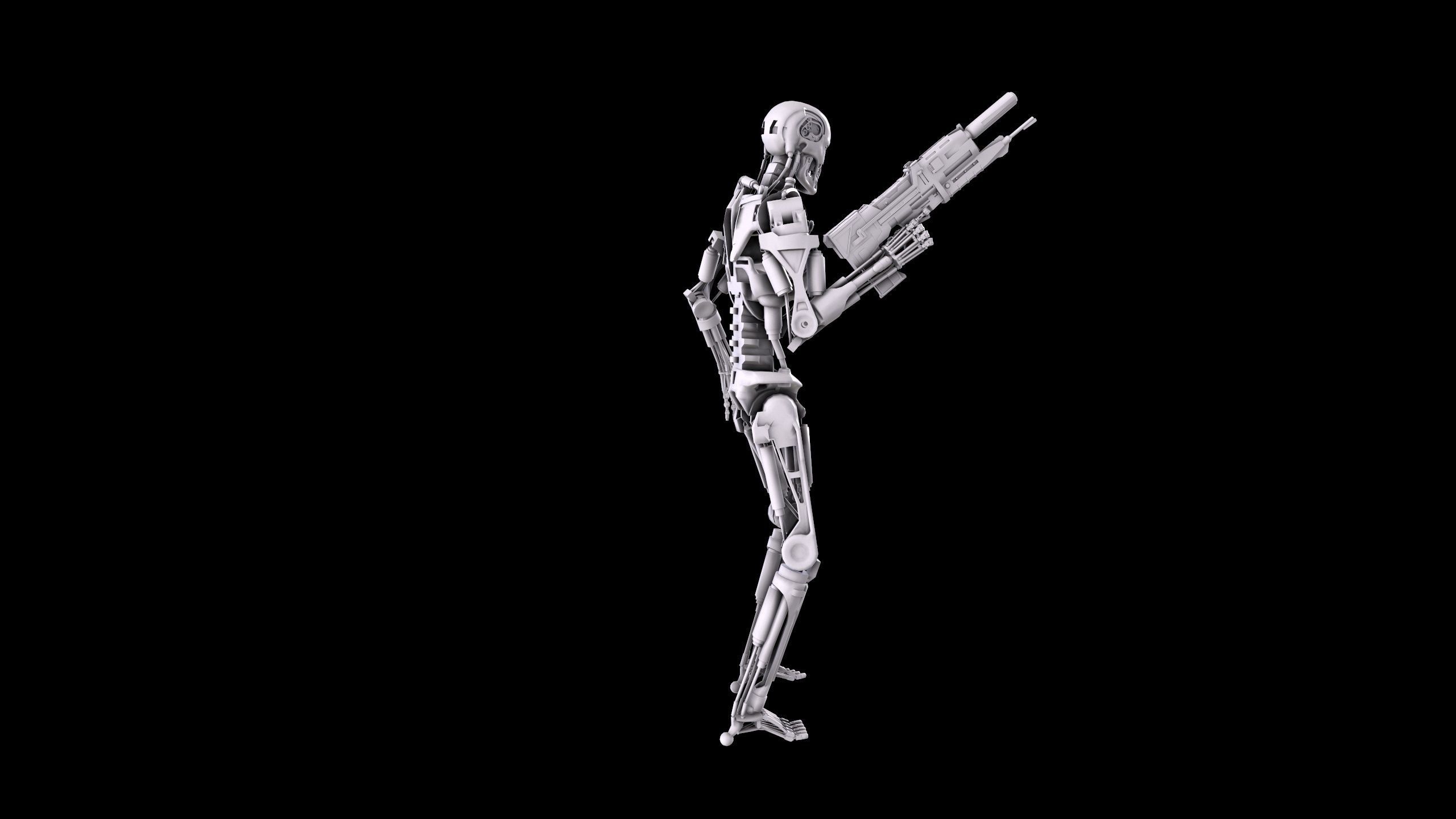Terminator T-800 Endoskeleton Bundle 3D print model_20