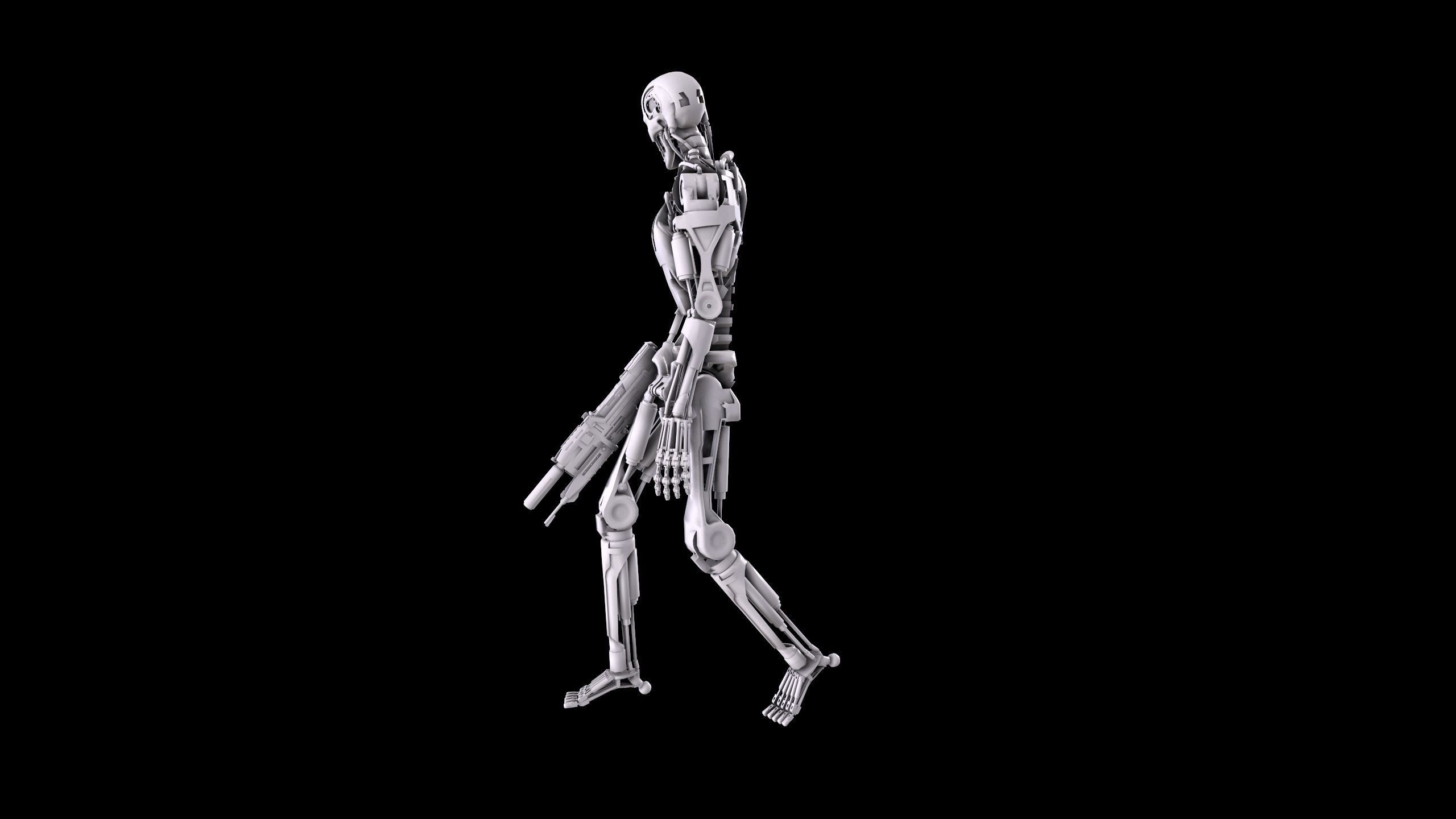 Terminator T-800 Endoskeleton Bundle 3D print model_37