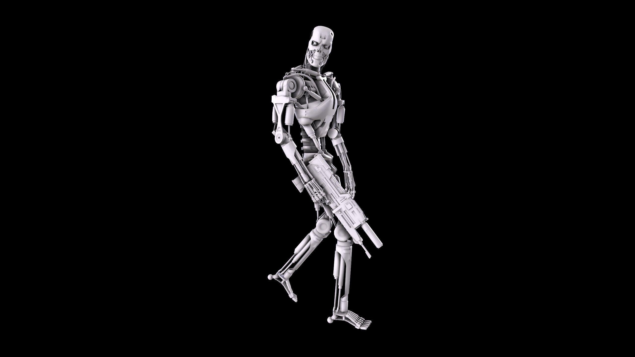 Terminator T-800 Endoskeleton Bundle 3D print model_30