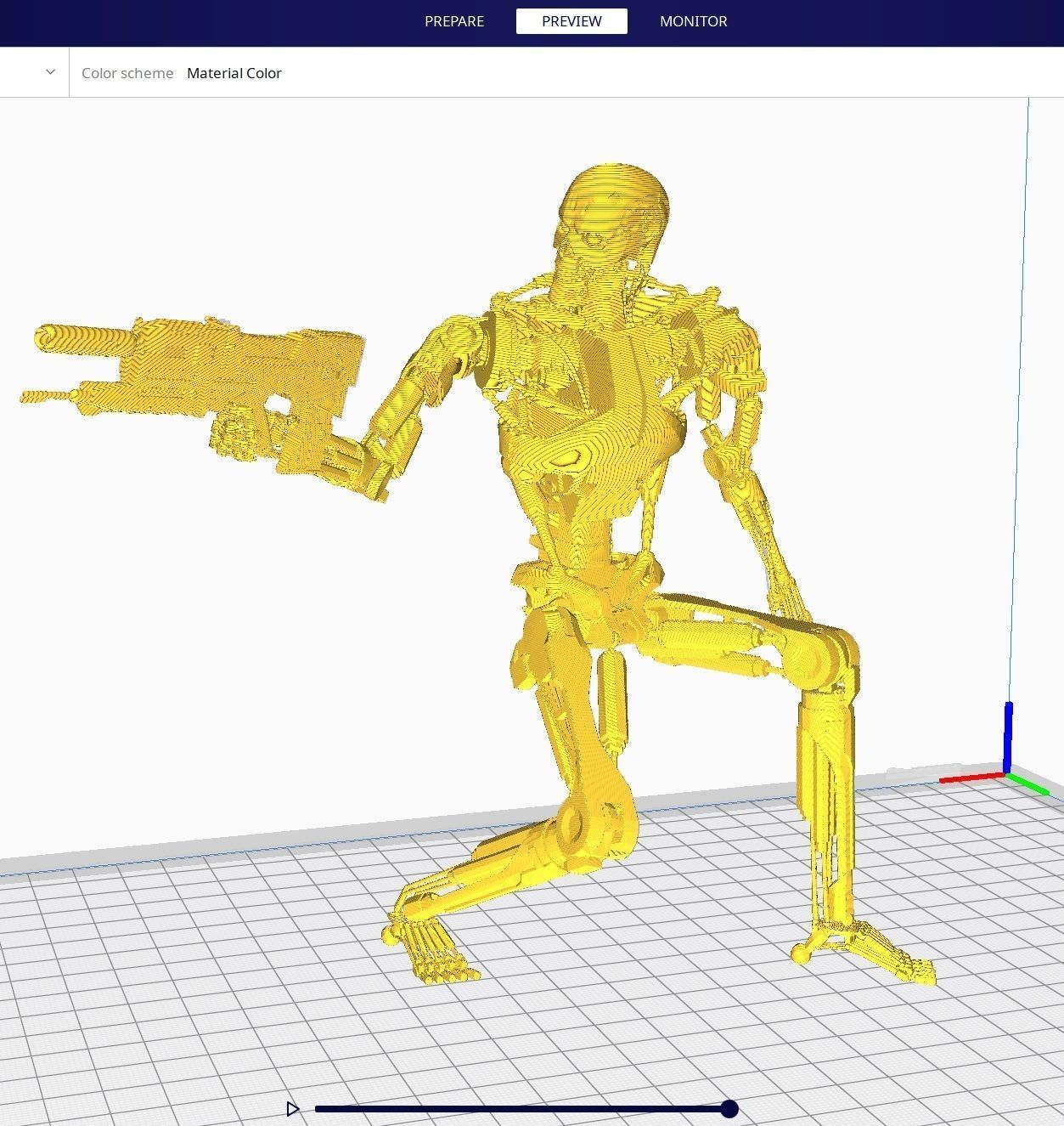 Terminator T-800 Endoskeleton Bundle 3D print model_14