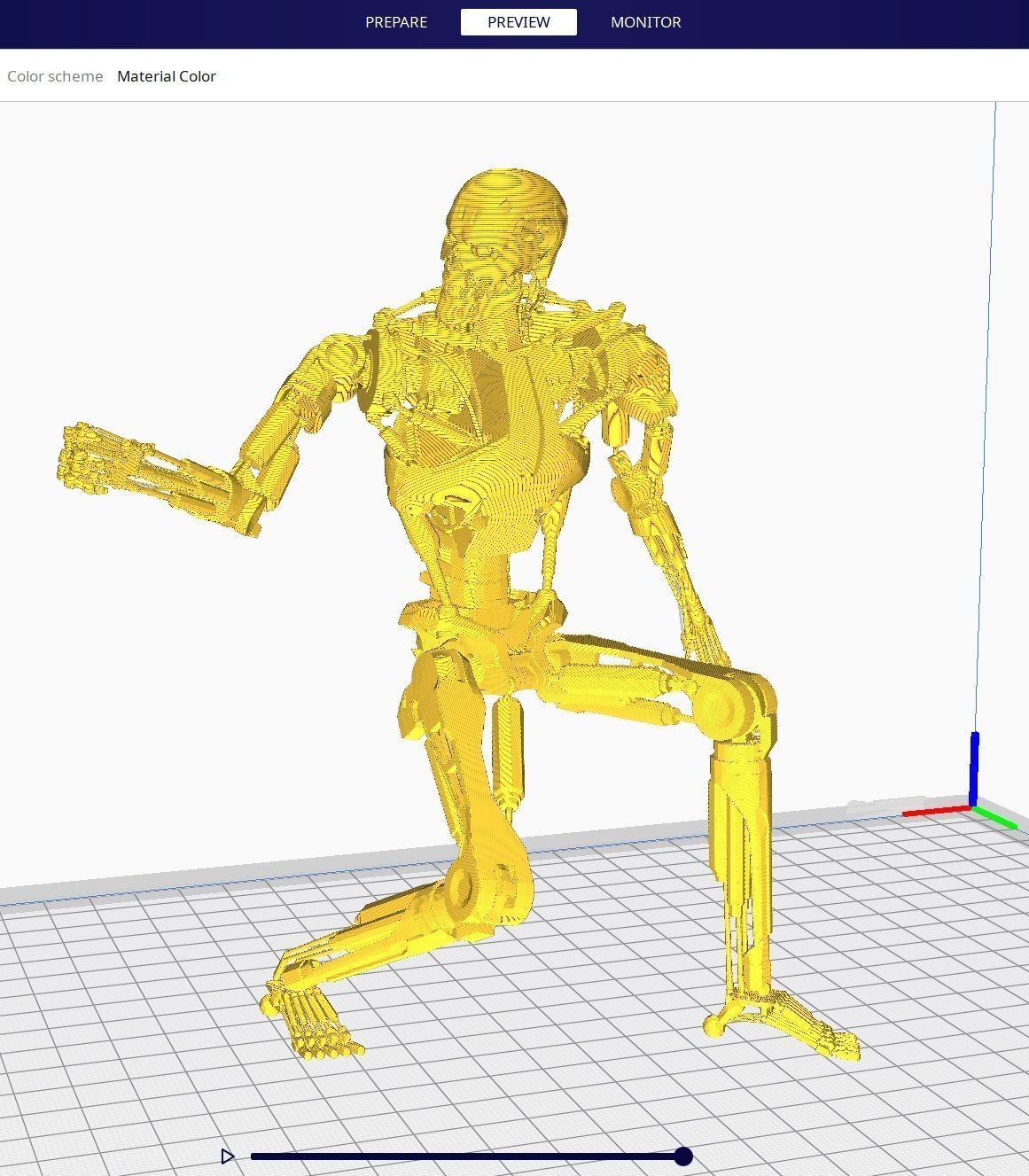 Terminator T-800 Endoskeleton Bundle 3D print model_15