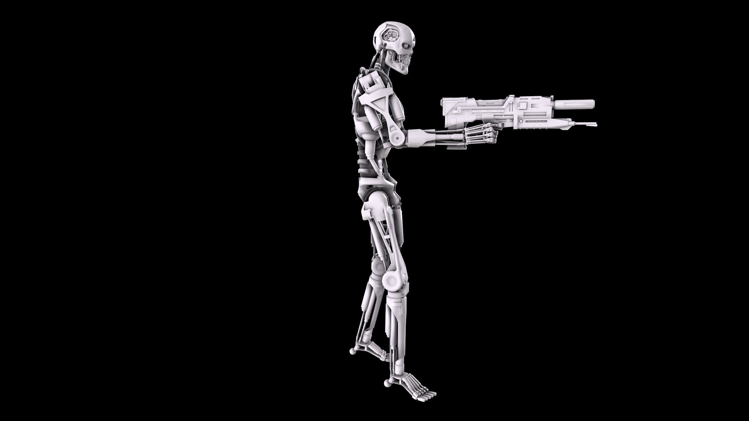 Terminator T-800 Endoskeleton Bundle 3D print model_44