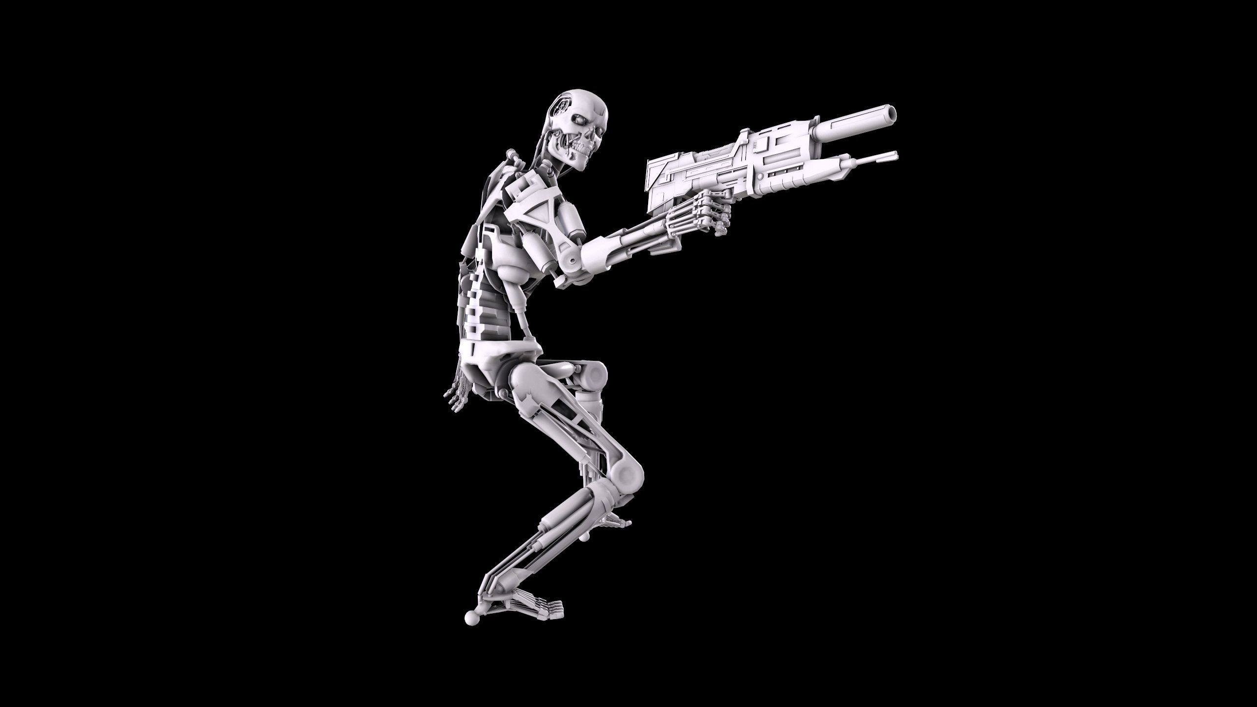 Terminator T-800 Endoskeleton Bundle 3D print model_70