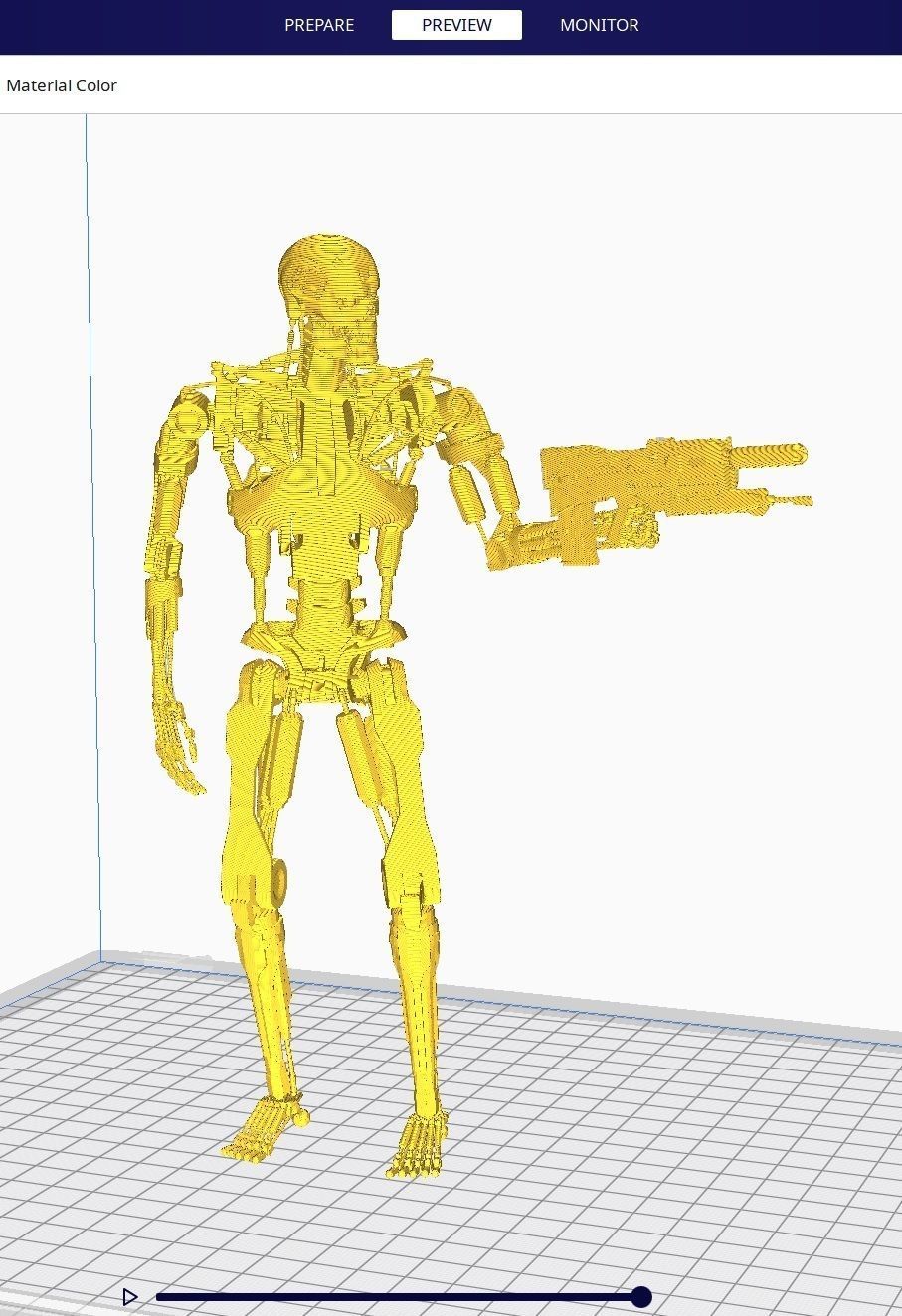 Terminator T-800 Endoskeleton Bundle 3D print model_12