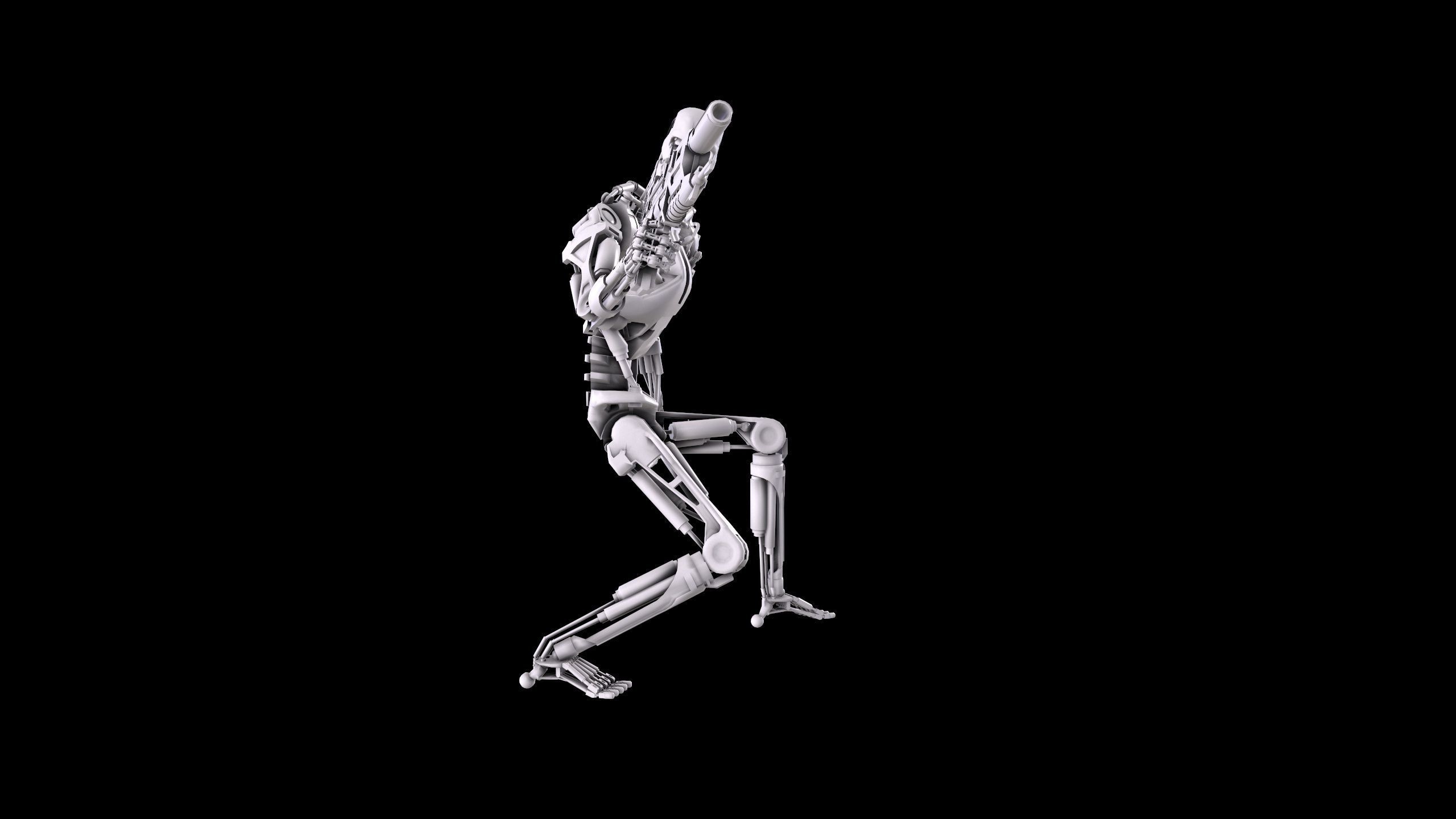 Terminator T-800 Endoskeleton Bundle 3D print model_69