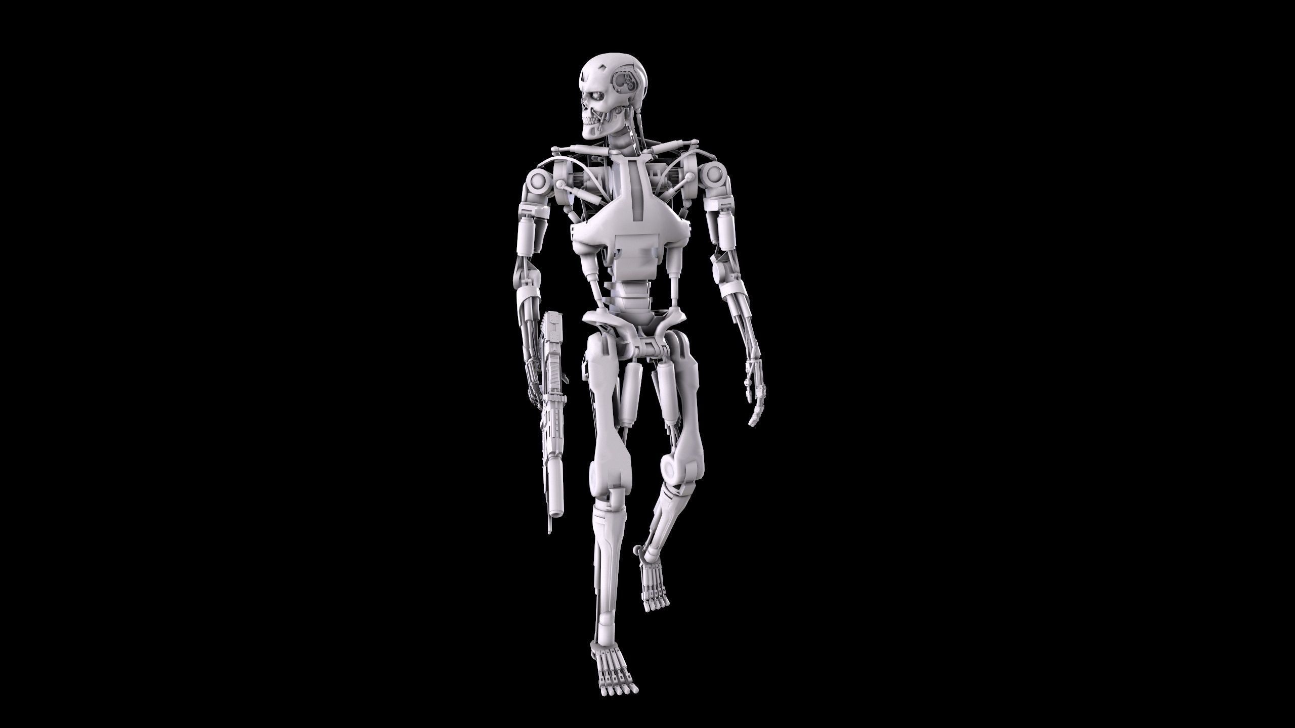 Terminator T-800 Endoskeleton Bundle 3D print model_40