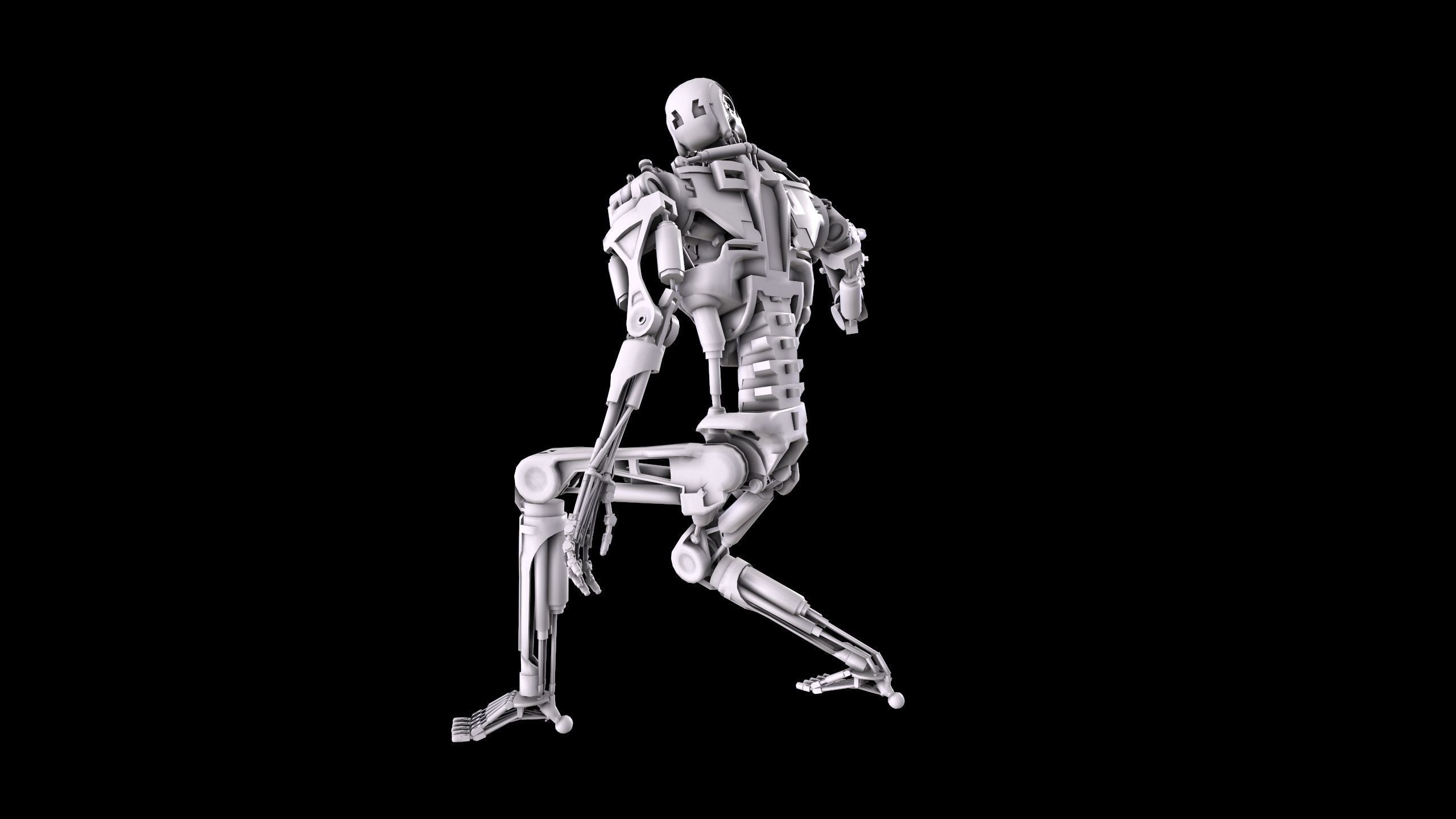 Terminator T-800 Endoskeleton Bundle 3D print model_74
