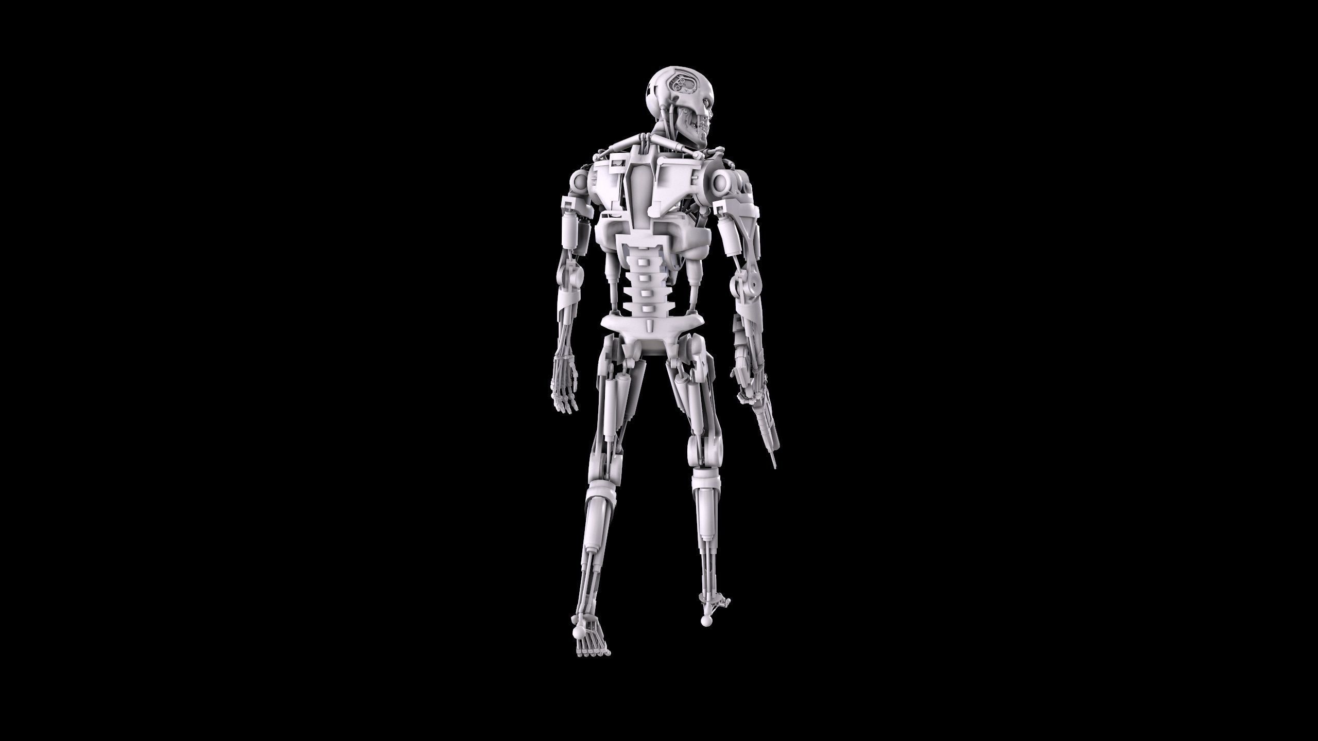 Terminator T-800 Endoskeleton Bundle 3D print model_33