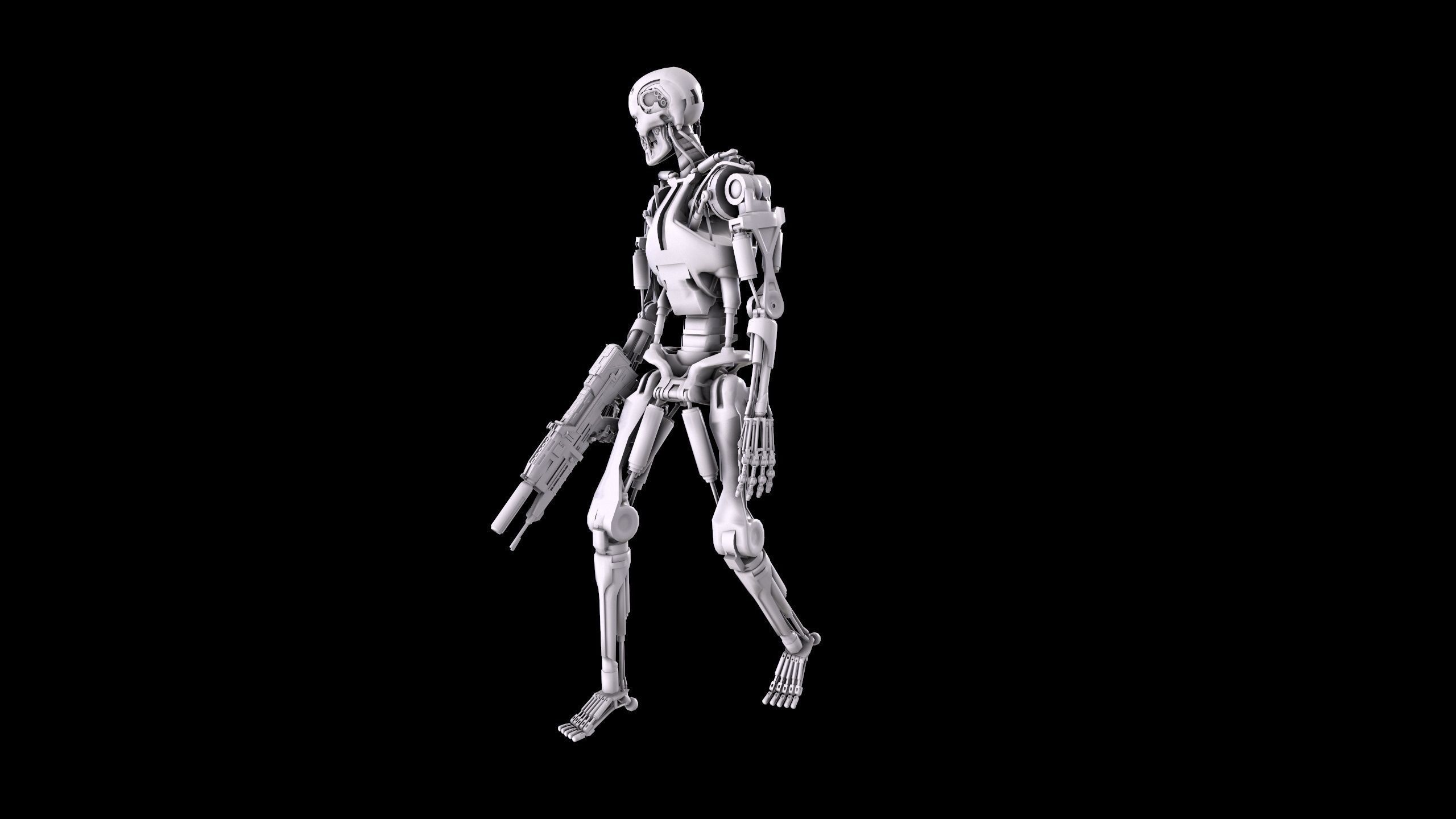 Terminator T-800 Endoskeleton Bundle 3D print model_38
