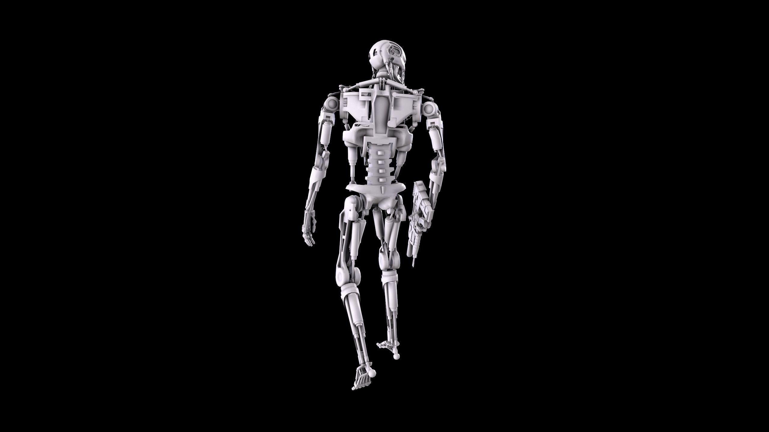 Terminator T-800 Endoskeleton Bundle 3D print model_34