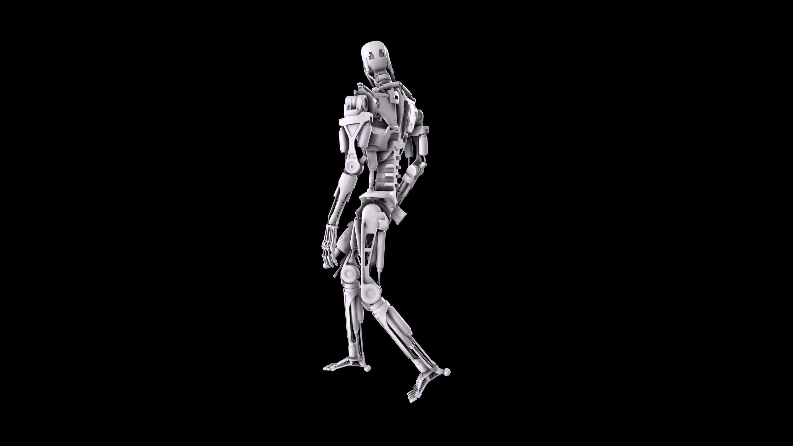 Terminator T-800 Endoskeleton Bundle 3D print model_36