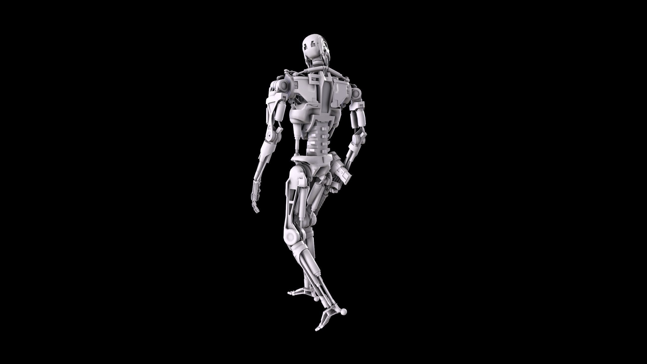Terminator T-800 Endoskeleton Bundle 3D print model_35