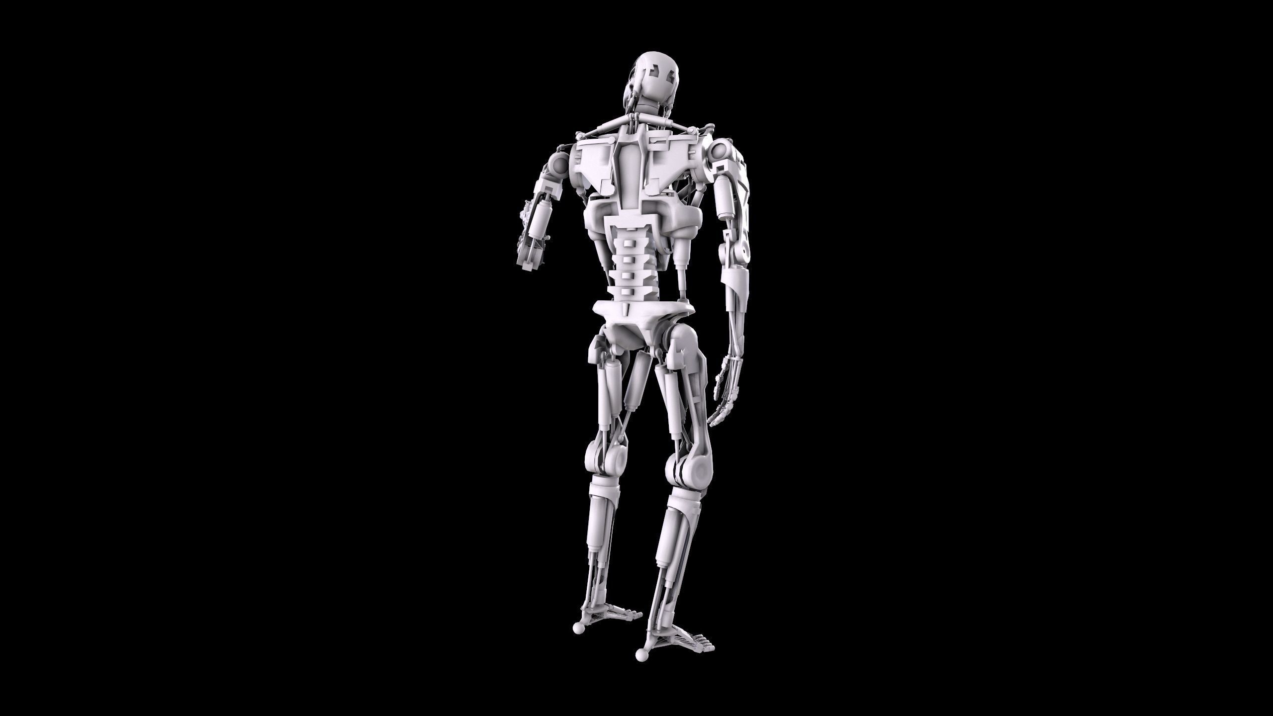 Terminator T-800 Endoskeleton Bundle 3D print model_59