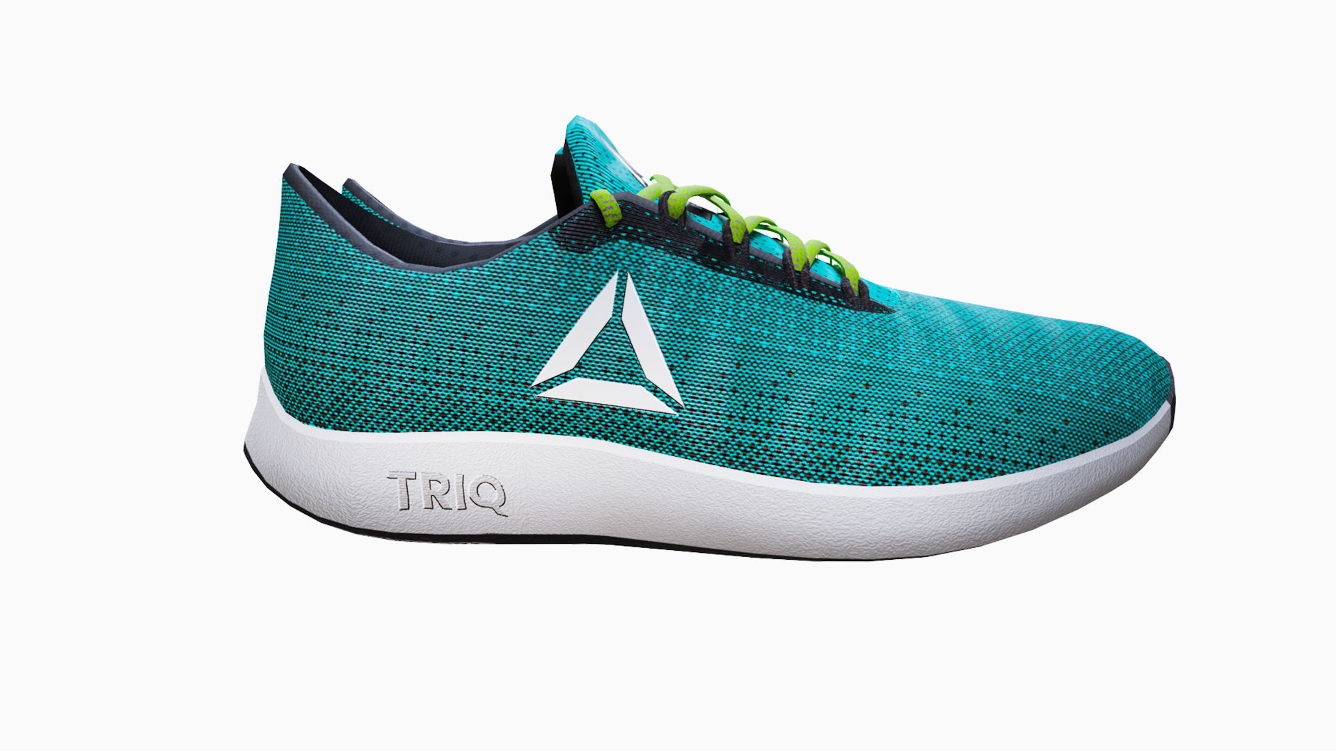 Sport Shoes Low-poly 3D model_3