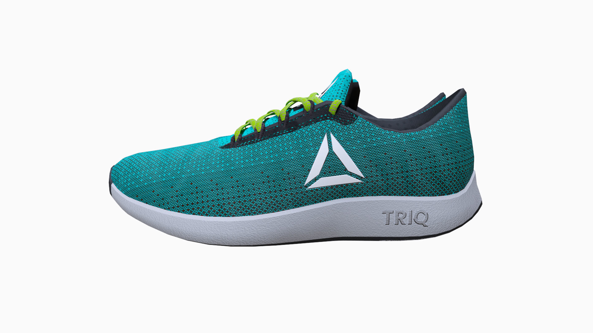 Sport Shoes Low-poly 3D model_6