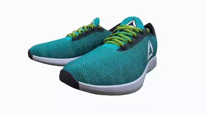 Sport Shoes Low-poly 3D model