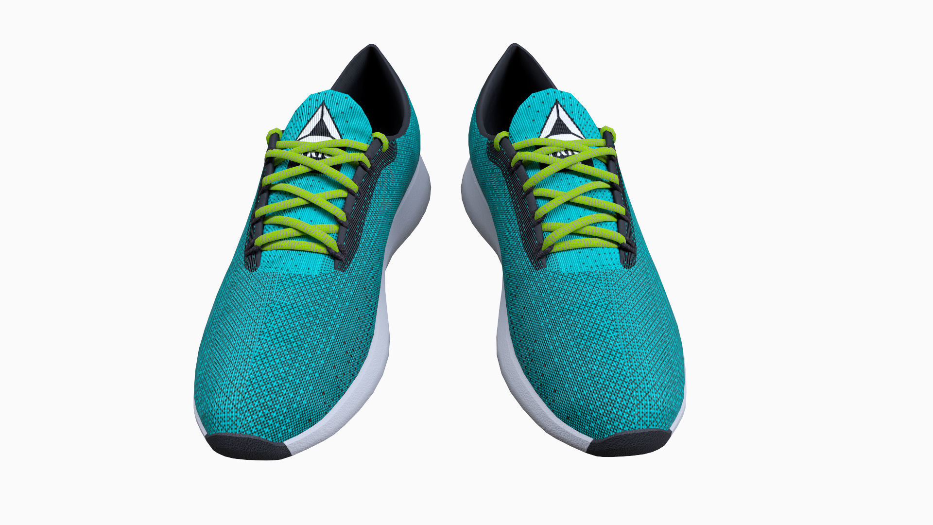 Sport Shoes Low-poly 3D model_9