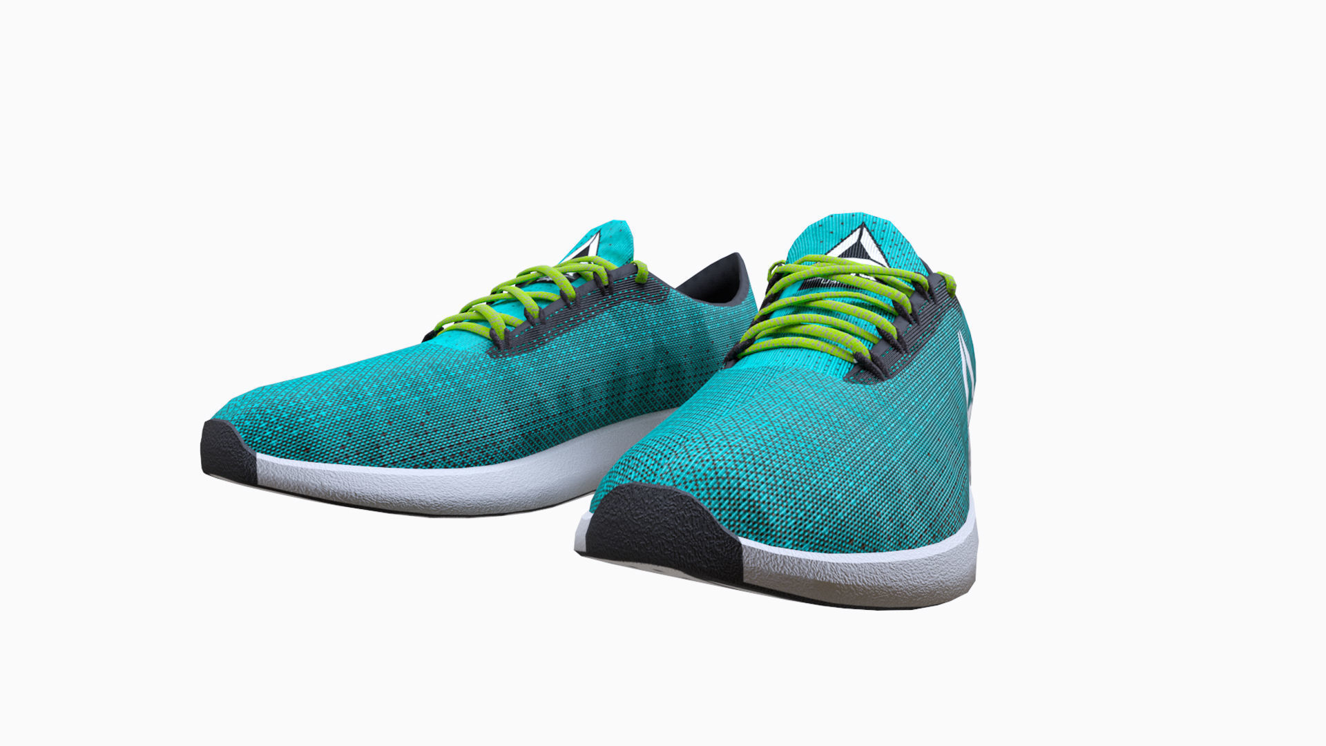 Sport Shoes Low-poly 3D model_13