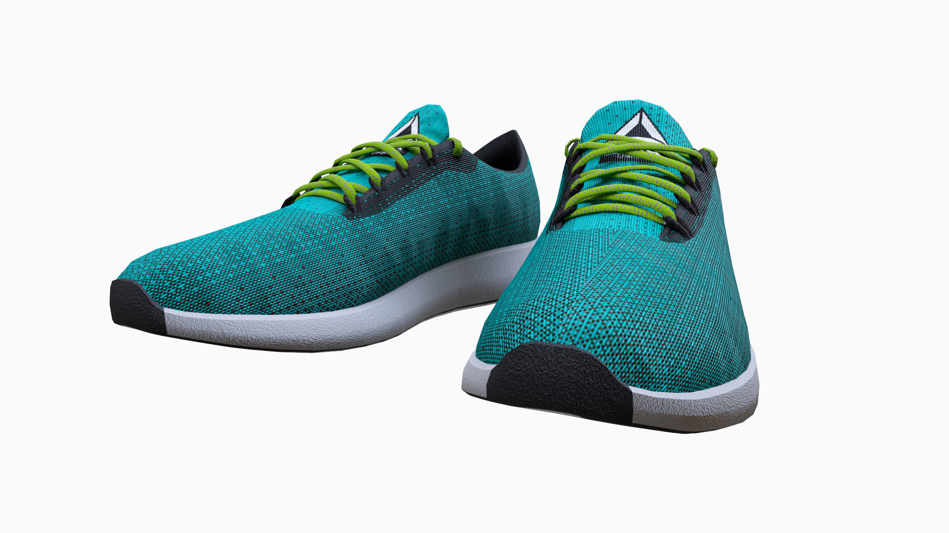 Sport Shoes Low-poly 3D model_23