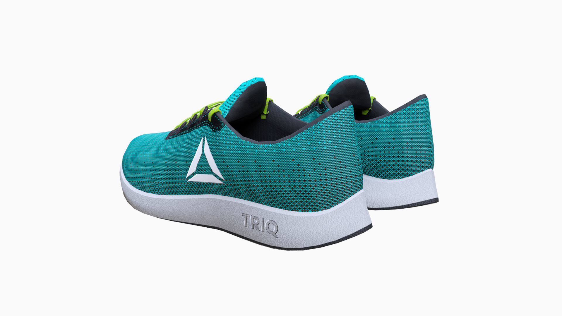 Sport Shoes Low-poly 3D model_22