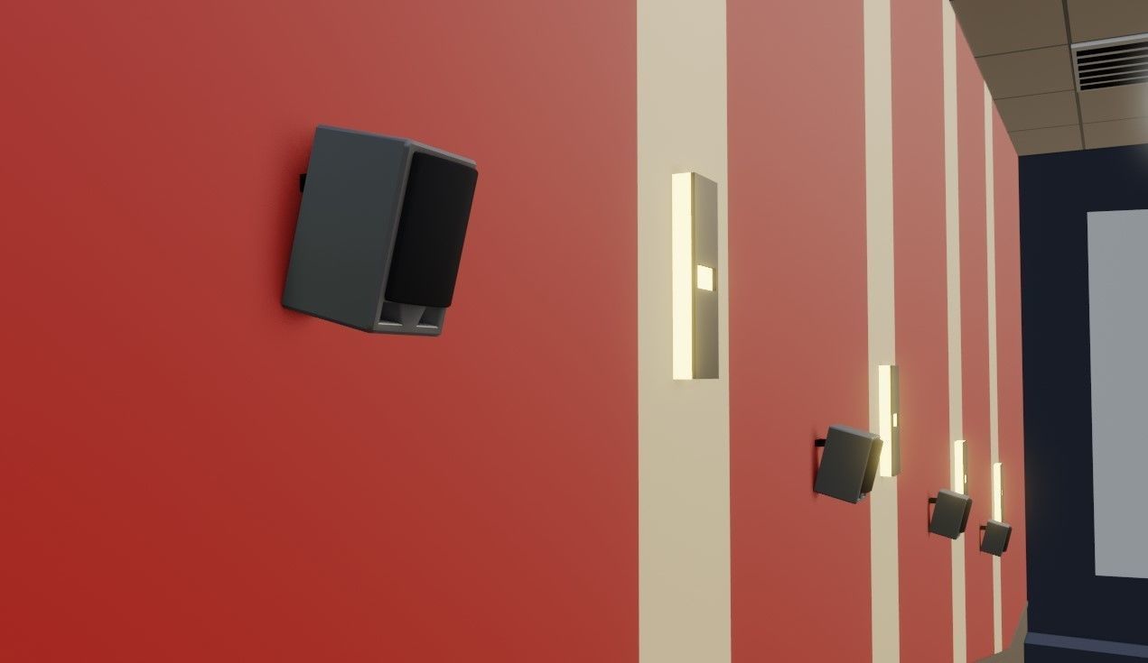 Movie Theater - Cinema 3D model_17