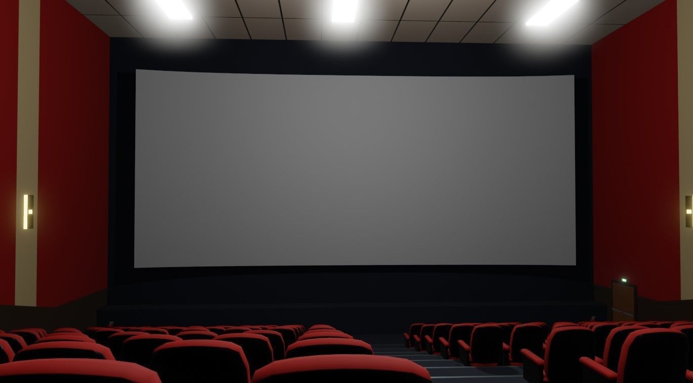 Movie Theater - Cinema 3D model_22