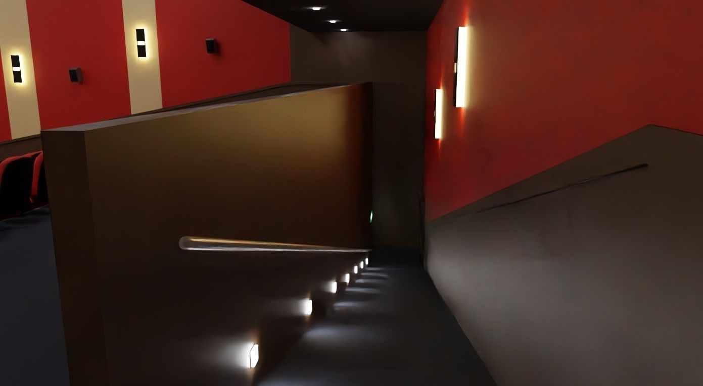 Movie Theater - Cinema 3D model_11