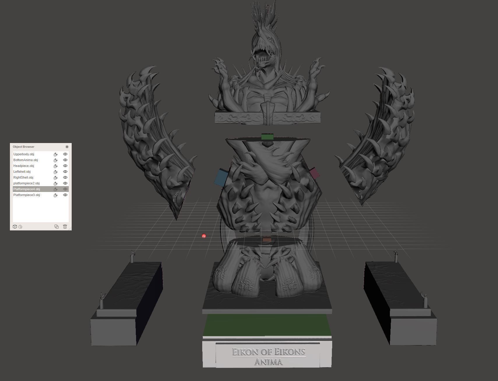 Anima Final Fantasy XIV 3D print model_3