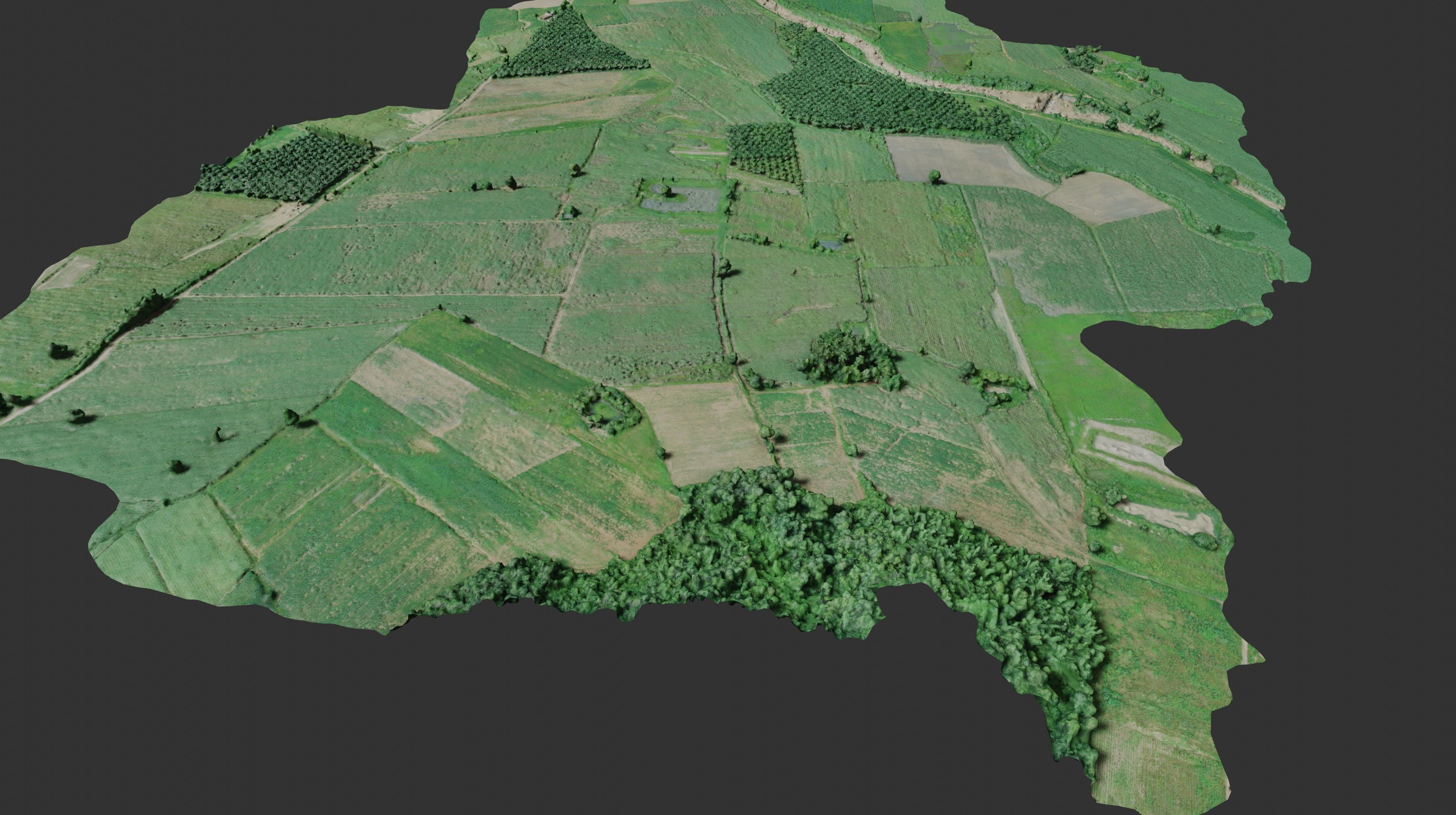 Land geographic 3D model_14
