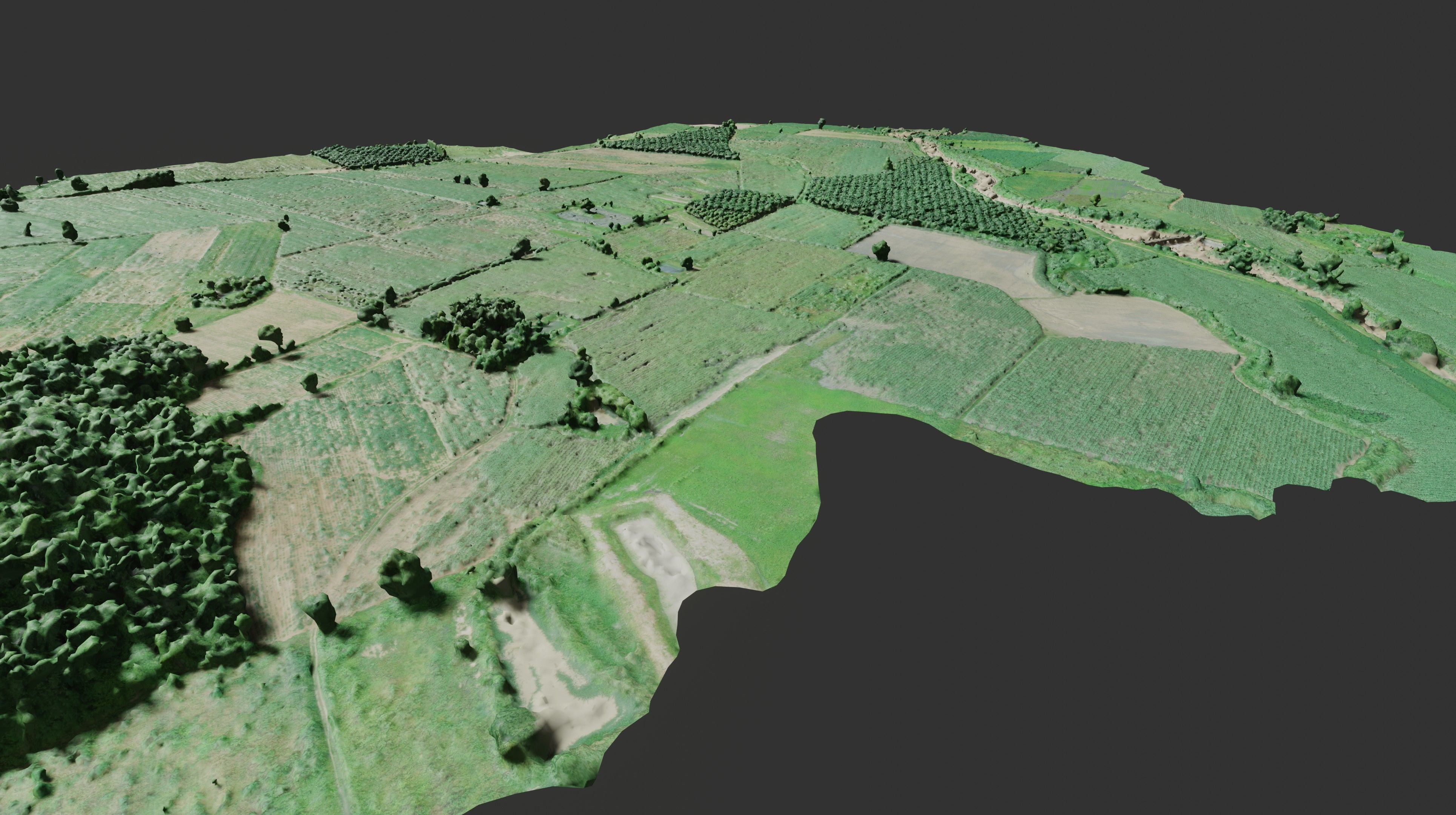 Land geographic 3D model_13