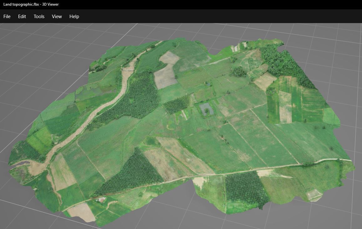 Land geographic 3D model_9