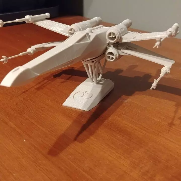 X-Wing Stand Free 3D print model
