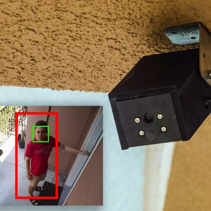 Smart Security Camera Housing Raspberry Pi Zero OpenCV Free 3D print model_0