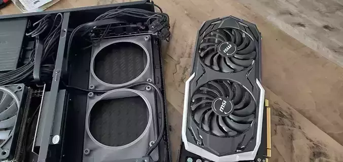 Fractal Design Node 202 GPU Fans Ducting 3D print model