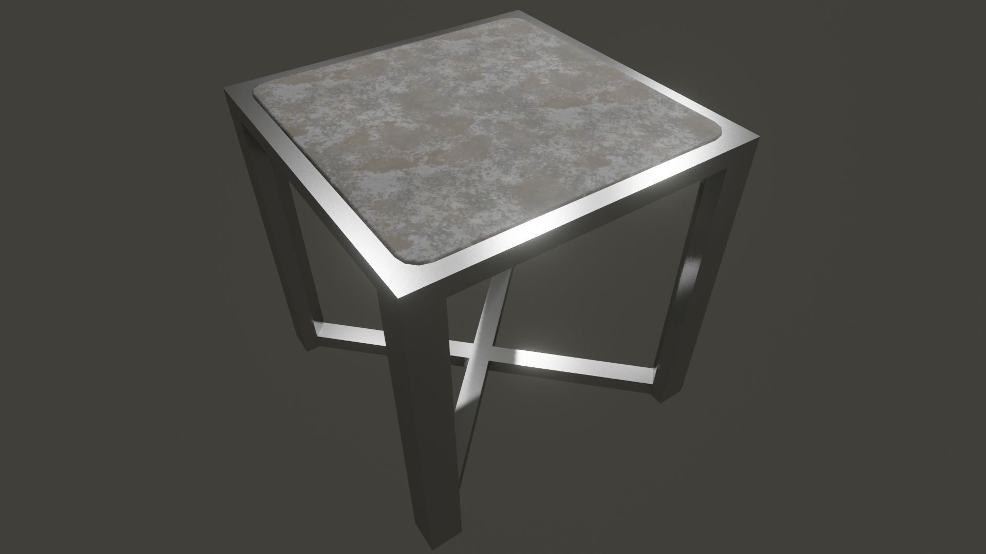 OFFICE ROOM LOWPOLY PBR 3D MODEL Low-poly 3D model_7