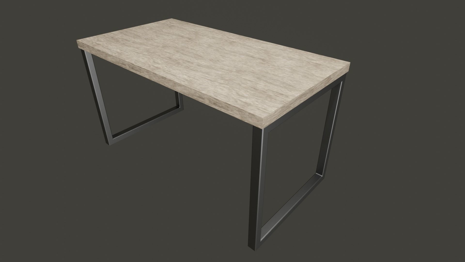 OFFICE ROOM LOWPOLY PBR 3D MODEL Low-poly 3D model_10