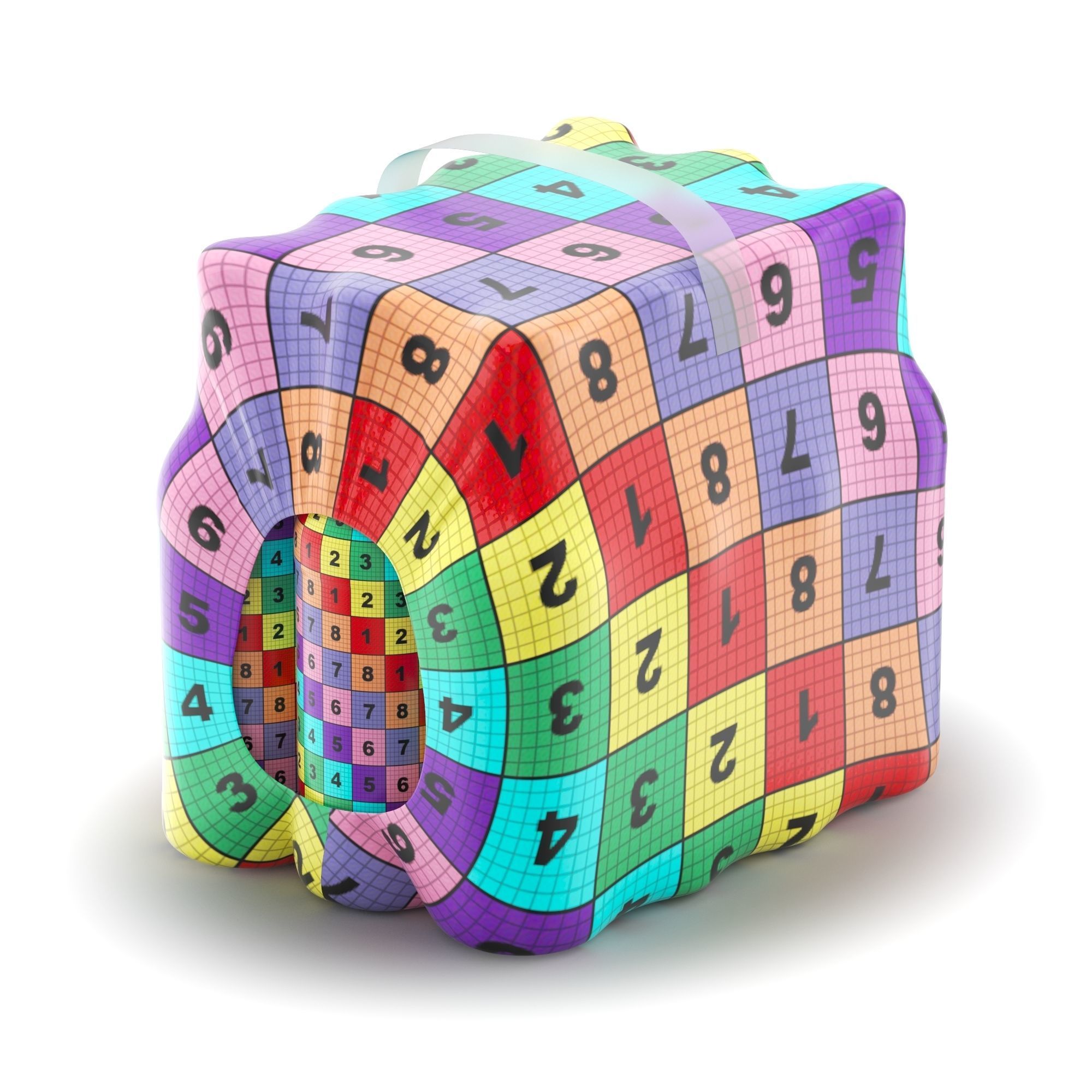 BEER BOTLES SHRINK SLEEVE 3D model_6