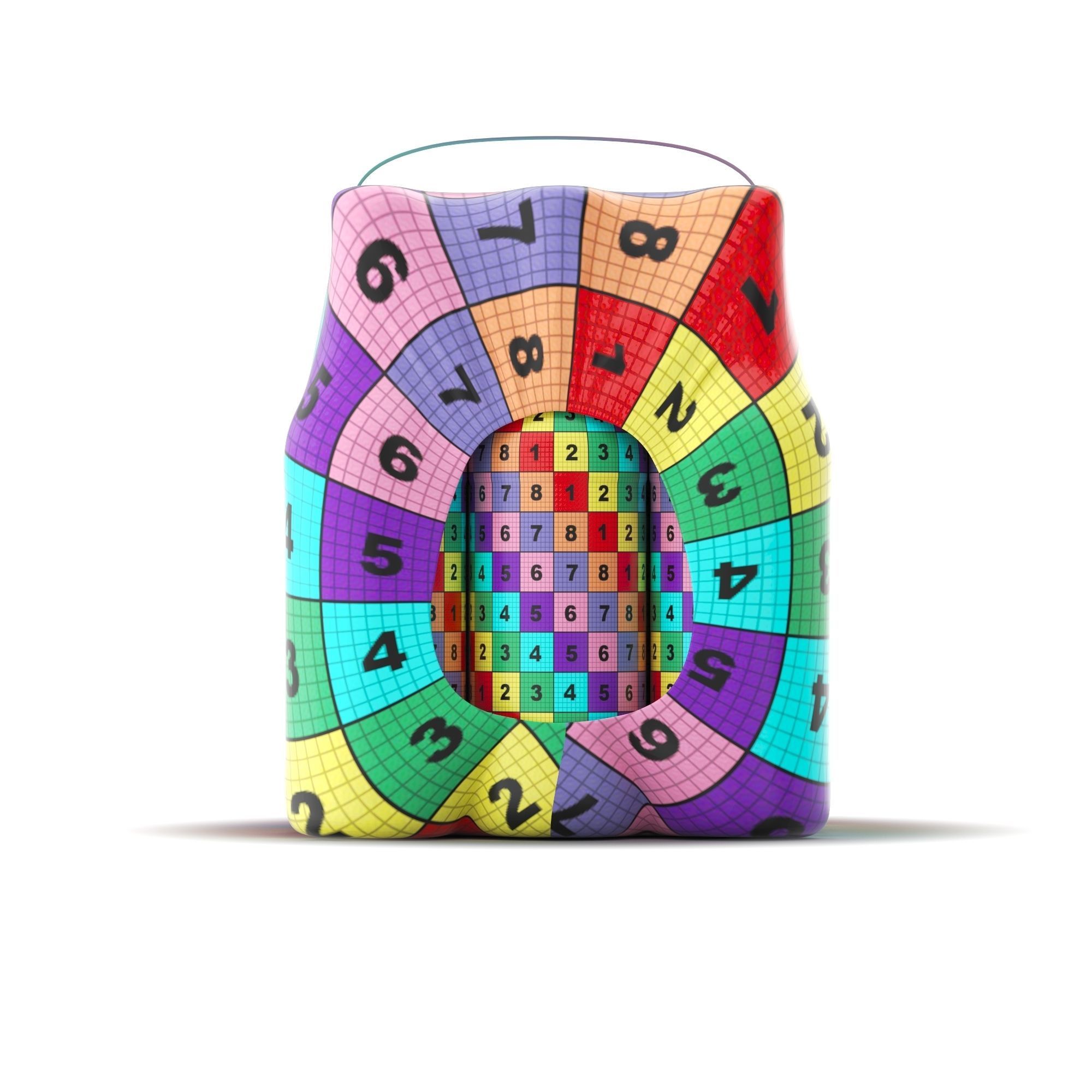 BEER BOTLES SHRINK SLEEVE 3D model_7