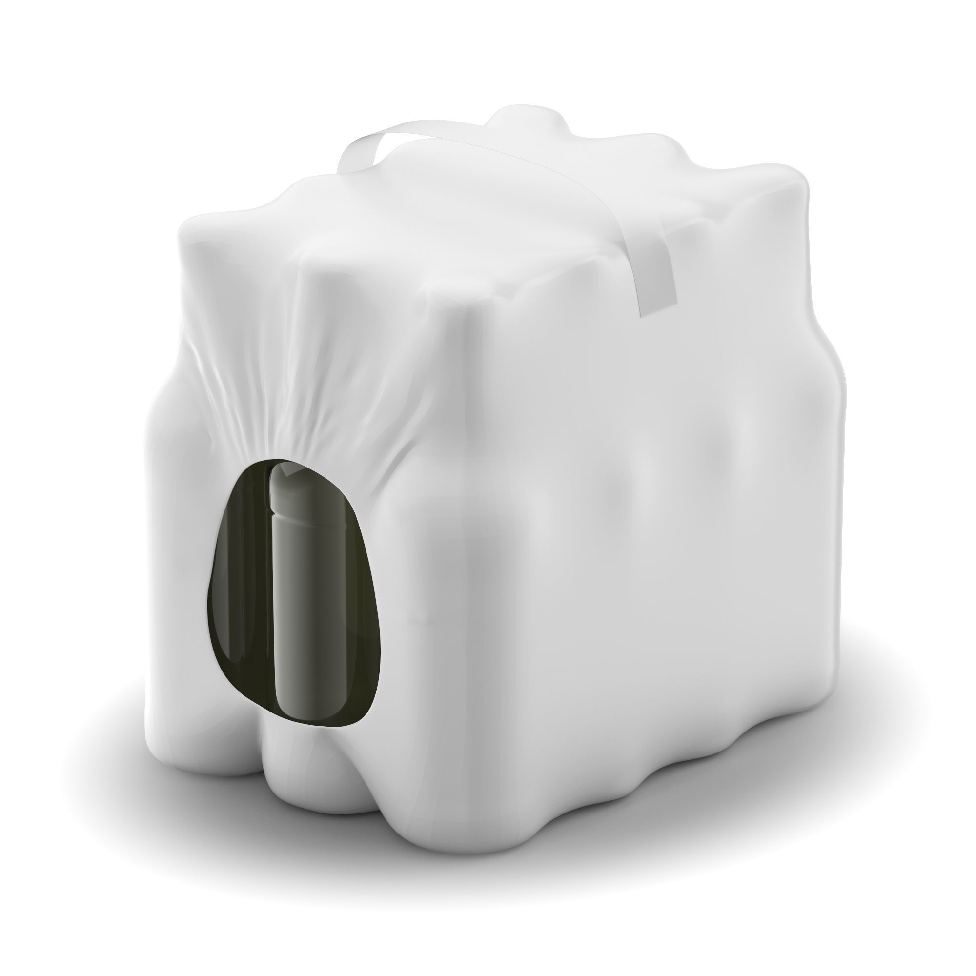 BEER BOTLES SHRINK SLEEVE 3D model_1