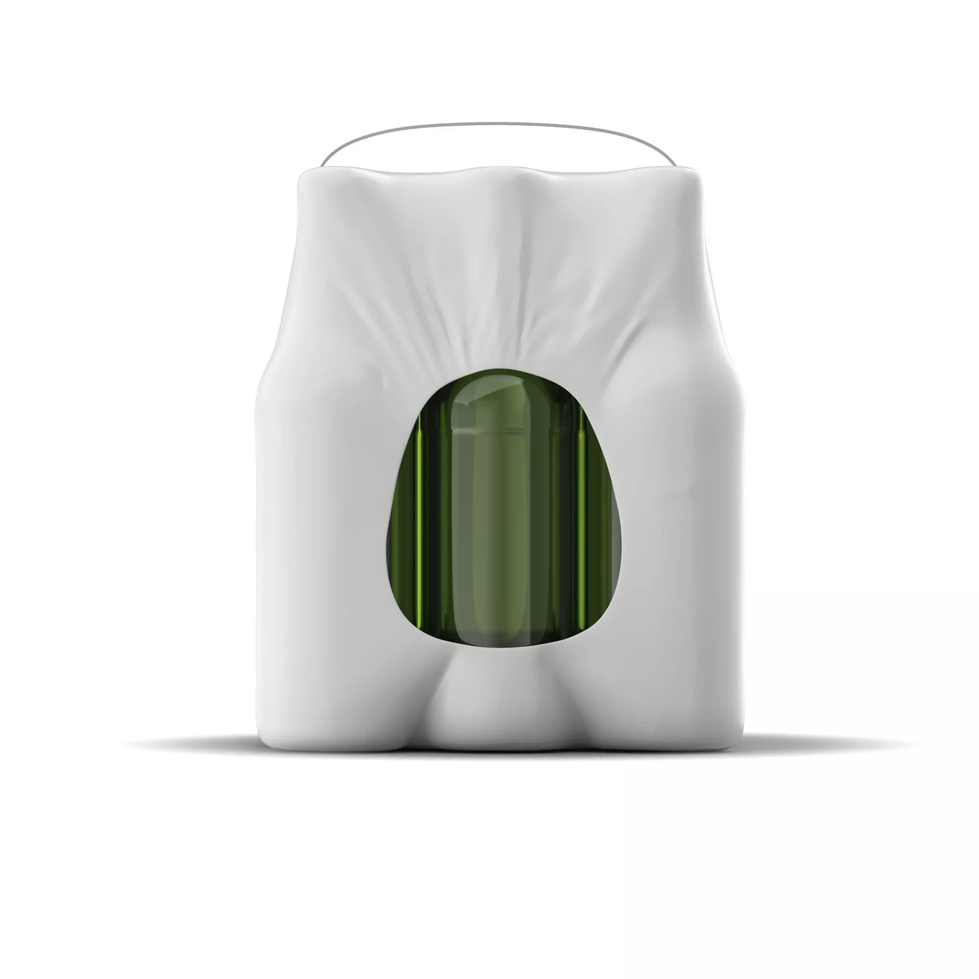 BEER BOTLES SHRINK SLEEVE 3D model_0