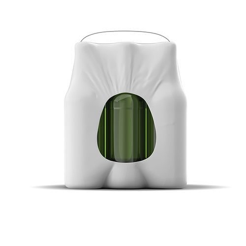BEER BOTLES SHRINK SLEEVE 3D model