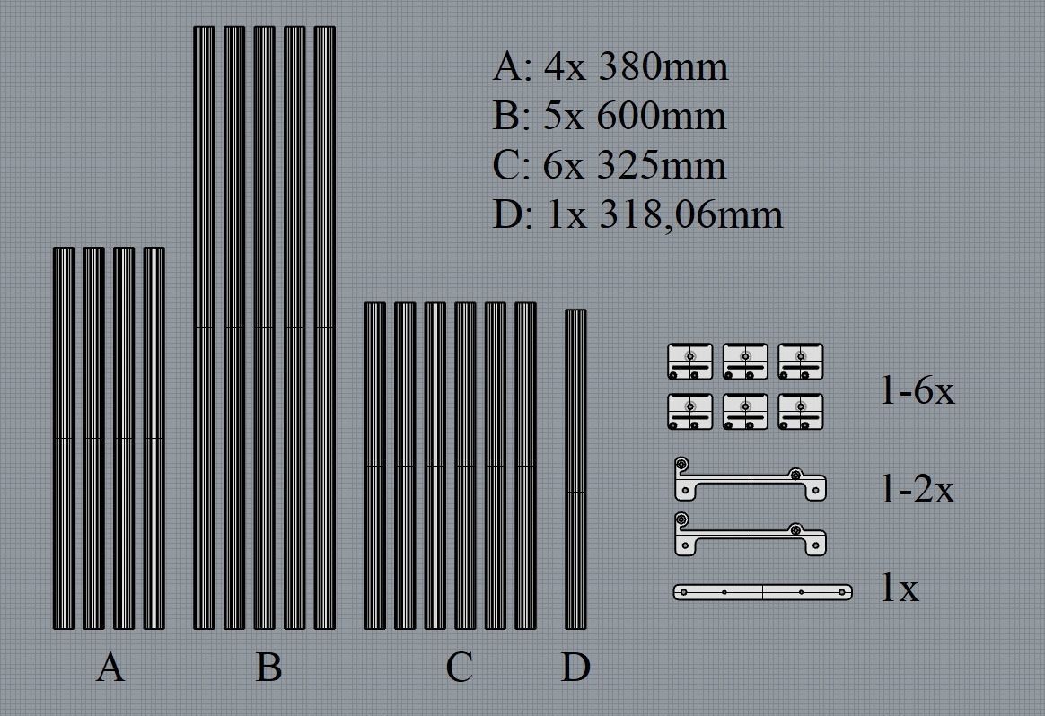 IncrediRig 6 GPU Mining Rig Veddha Style 3D print model_6